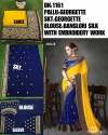 GEORGETTE SAREE WITH EMBROIDERY LACE BORDER thumb 3