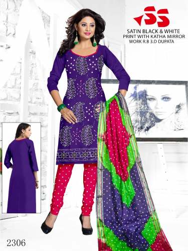 Unstitched dress Material -1