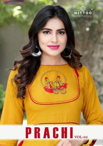 Mittoo Prachi Vol 3 Kurti 