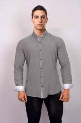 Black Checkered Shirt