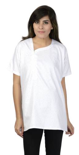 Infinait Womens Asymmetric Neck Maternity Top
