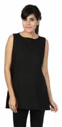Infinait Women's Maternity Plain Black Top