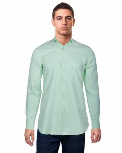 Pastel Green Formal Mens Shirt