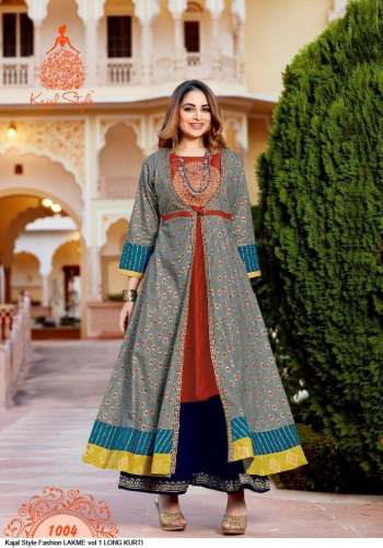 Designer Fancy Heavy Rayon Kurti