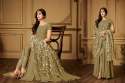 fancy party wear anarkali style suit thumb 3