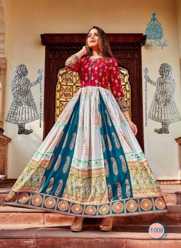 KAJAL STYLE  1008  KURTI