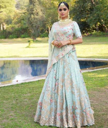 OMKAR FASHION BRIDAL LEHENGA CHOLI