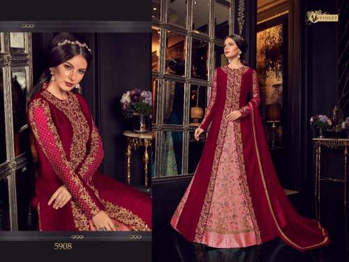 SWAGAT 5908 FANCY PARTY WEAR SUIT