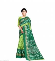 Bandhani Art Silk Saree