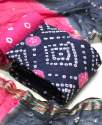 Cotton Bandhani Dress Material thumb 1