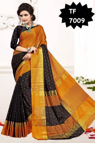 cotton silk saree