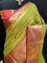 KANCHIPURAM  SILK Saree  thumb 3