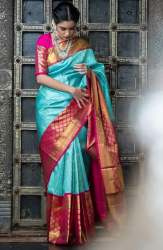 Lichi Silk Jacquard Saree