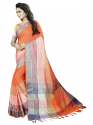 linen cotton saree thumb 16