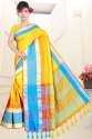 linen cotton saree thumb 2