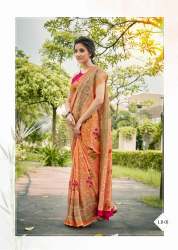 Matrix linen with Rich pallu Saree
