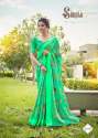 Matrix linen with Rich pallu Saree thumb 3