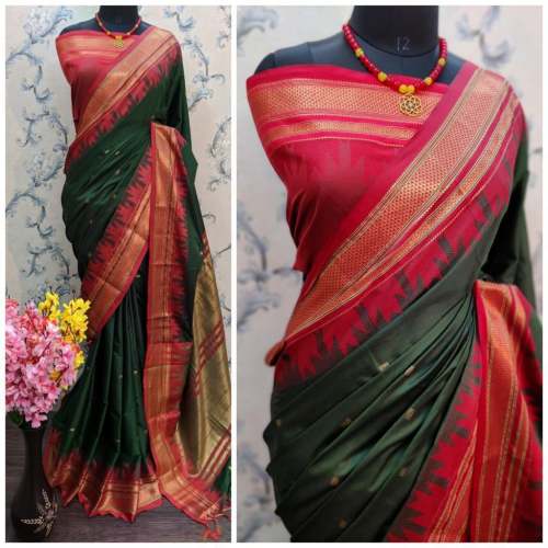 Paithani Cotton Silk Saree