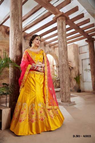 ladies wedding wear designer lehenga