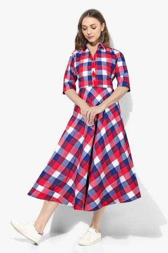 CHECKS KURTI