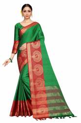 COTTON SILK SAREE