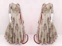 PRINTED GOWN