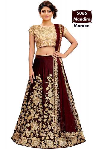 VELVET LEHENGA CHOLI