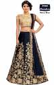 VELVET LEHENGA CHOLI thumb 1