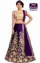 VELVET LEHENGA CHOLI thumb 2