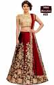 VELVET LEHENGA CHOLI thumb 3