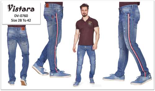 Denim Vistara Denim Jeans for Men by Denim Vistara Global pvt ltd