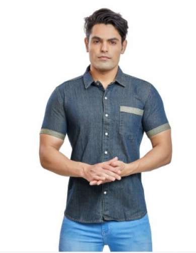 Royal Spider Denim Shirt for Men by Denim Vistara Global pvt ltd