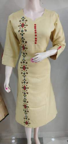 Embroidery fancy kurtis by Saral india