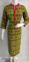 Essentails rayon Printed Kurtis thumb 3