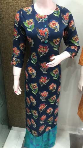 Rayon kurti with palazzo