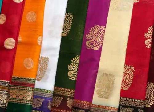 Get Fancy silk Saree For Women At Retail by Sadhana Saree