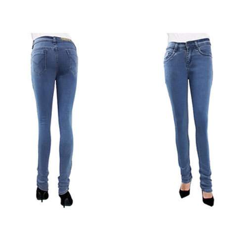 Blue Denim jeans for Girls by param garment