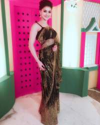 Saree Net with Sequence Embroidery Work