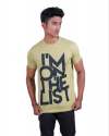 beige printed t shirt