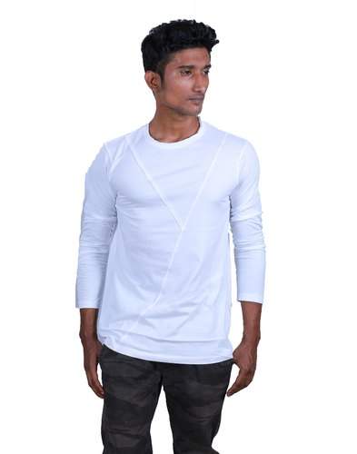 full sleeve white t shirt