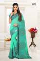 Border Fancy Printed Sarees  thumb 5