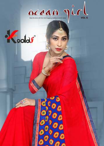 Border Printed Sarees