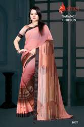 Digital Printed Chiffon Sarees