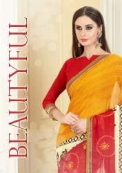 Parinted Heavy Rennial Work Sarees