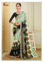 Parinted Heavy Rennial Work Sarees thumb 4