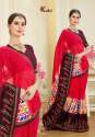 Parinted Heavy Rennial Work Sarees thumb 6