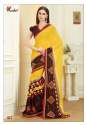Parinted Heavy Rennial Work Sarees thumb 8