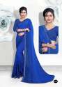 Printed Heavy Rennial Sarees  thumb 4