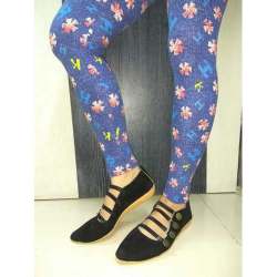 Ankel length designer leggings