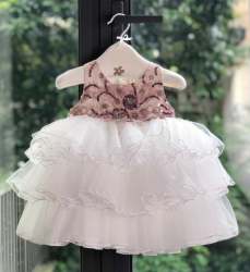Baby Girls Layered Frock